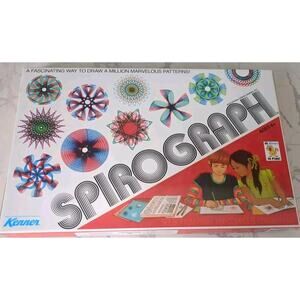 Hasbro Kenner Spirograph Retro Deluxe Drawing Art Set